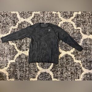 Gymshark men’s long sleeve shirt Black size XL